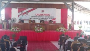 Bupati dan Wabup Minsel Launching Pilhut Serentak 2022, Diikuti 42 Desa di 14 Kecamatan Acara launching Pemilihan Hukum Tua