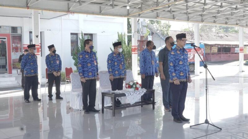 Wakil Walikota & PJ Sekda Memimpin Apel KORPRI Pemerintah Kota Bitung