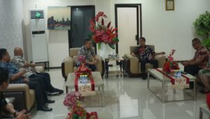 Kunjungan Kerja Wakil Bupati Karawang DiSambut Baik Wakil Wali kota Bitung.