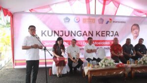 Dr.H.Moeldoko.S.I. P. Hadir DiKota Bitung Dalam Upaya Monitoring Berbagai Program Pemerintah Pusat. Pemkot Bitung Sambut Baik