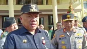 KAPOLDA TNI P0LRI SIAP AMANKAN NATAL DAN TAHUN BARU,”GUBERNUR SULUT INSPEKTUR UPACARA IRUP PADA APEL GABUNGAN OPERASI LILIN 2022.
