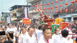 Perayaan Keagamaan Tri Dharma,Disambut Gembira Masyarakat kota Manado Dan Sekitarnya.