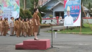 Ini Dikatakan Tamuntuan Saat Pimpin Apel Bersama ASN, THL Serta P3K