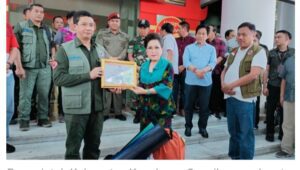 Dampak Bencana Alam Wilayah Sangihe, Pemerintah Sangihe Terima Bantuan BNPB RI,