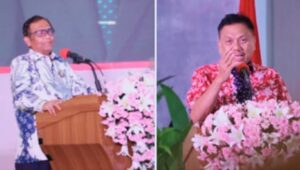 MENKO POLHUKAM MAHFUD MD, MEMBERIKAN PUJIAN DAN APRESIASI KEPADA GUBERNUR SULAWESI UTARA