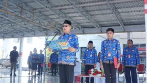Pimpin Apel KORPRI Hengky Honandar Mengajak Seluruh Anggota KORPRI Untuk Terus Berubah Kearah Yang Lebih Baik