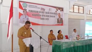 Kesbangpol Menggelar Pembukaan Seleksi Calon Paskibraka Kabupaten Sangihe Tahun 2023