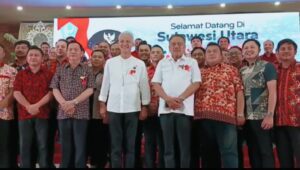 GANJAR PRANOWO HADIRI IBADAH KENAIKAN ISA AL-MASIH DI BUKIT INSPIRASI AUDITORIUM TOMOHON