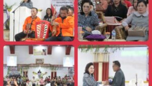 Menghadiri HUT ke 111 GMIST Jemaat Calvari Lelipang, Tamuntuan: Pemerintah Selalu Hadir Ditengah Masyarakat Dan Jemaat