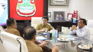 Pertemuan Pemkot Manado dan Balai Wilayah Sungai I Sulut Soal Pekerjaan Pembangunan Revetment di Teluk Manado