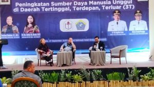 Bupati Talaud Elly Lasut, hadir sebagai pembicara di Asosiasi perguruan tinggi swasta Indonesia