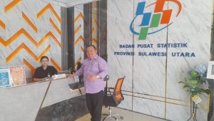 Asim Saputra Kepala Badan Statistik Sulut, akurat menyajikan data Ekonomi