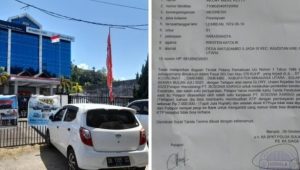 Janji membuat KTP/ KK diduga oknum pegawai PT. Bosowa Berlian Cabang Manado membuat KTP palsu