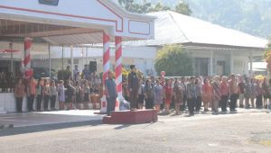 Tamuntuan Pimpin Apel bersama Awal Bulan November