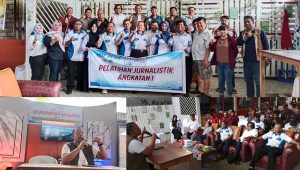 Peringati HUT ke-16, PPWI Kalsel Gelar Pelatihan Jurnalistik dan Buka Gerai UKM
