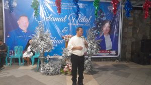 Ibadah perayaan Natal di kediaman Elly Engelbert Lasut, disambut antusias masyarakat