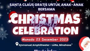 Hillary Lasut Undang Gibran Rakabuming, masyarakat hadiri ibadah Pra Natal