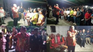 Wenny Lumentut Di Sambut Meriah Warga Desa Molompar Utara