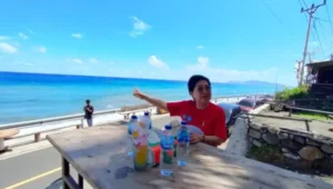 Tamuntuan Ajak Masyarakat Sangihe Nikmati Indahnya pemandangan Landscape Cantik Salu Patung