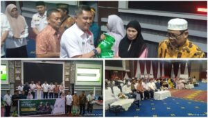 Baznas Bersama Pemkot Manado Distribusikan Paket Ramadhan Serta Pemberian Penghargaan Kepada Muzaki dan UPZ Aktif