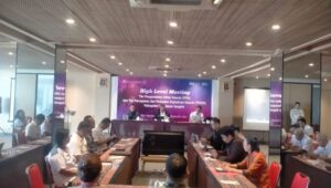 Pj Bupati Wounde Hadiri Pertemuan Tingkat Tinggi Penanganan Inflasi dan Perluasan Digitalisasi