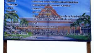 Dugaan Jual Beli Proyek Pembangunan Kantor Bupati Pohuwato Gorontalo Diduga di Mark-up. LSM Minta APH Lidik