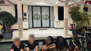 Brimob Polda Metro Jaya Amankan 5 Pemuda Diduga Hendak Balap Liar di Duren Sawit