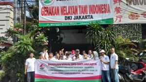 DPD GNTI Jakarta Beri Bantuan untuk Korban Kebakaran di Kampung Nelayan Muara Karang