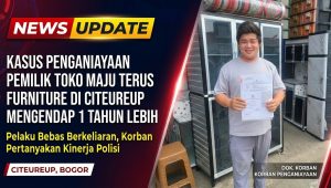 Setahun Lebih Tanpa Kejelasan, Korban Penganiayaan di Citeureup Pertanyakan Kinerja Penyidik Polsek Citereup