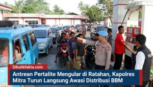Antrean Pertalite Mengular di Ratahan, Kapolres Mitra Turun Langsung Awasi Distribusi BB